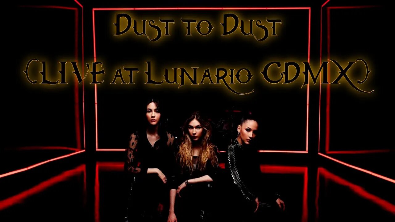 Music Reaction To THE WARNING - Dust to Dust (LIVE at Lunario CDMX)