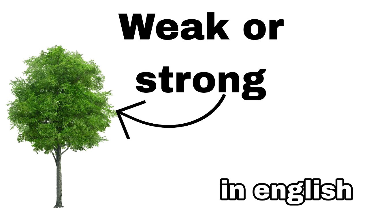 story,strong and weak story in english,story for kidsstrong or weak,strong or weak story,short stor