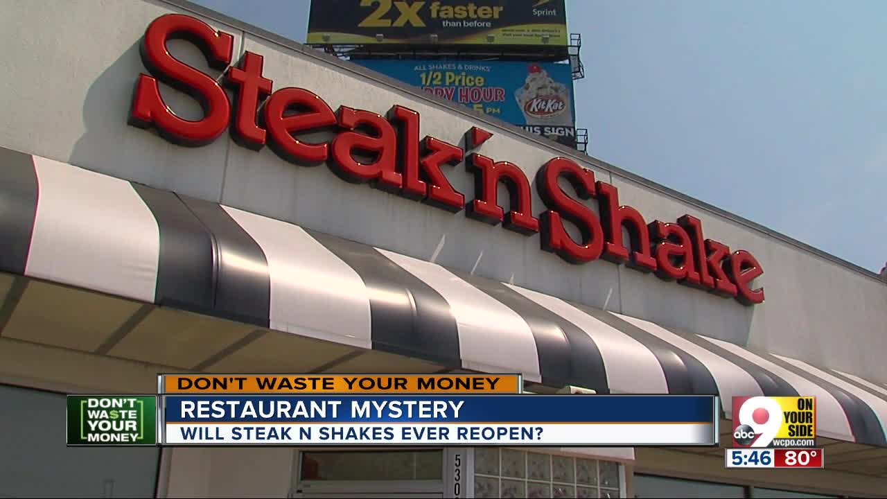 What's the future for 11 'temporarily closed' Steak 'n Shakes?