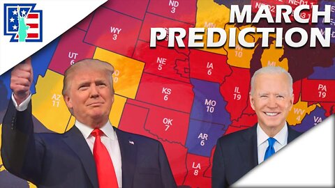 Donald Trump VS Biden 2024 Presidential Prediction [March 2022]