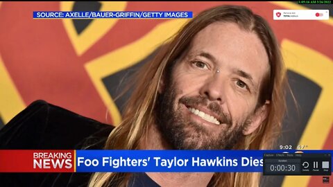 #FOO FIGHTS TAYLOR HAWKINS# DEAD AT 50