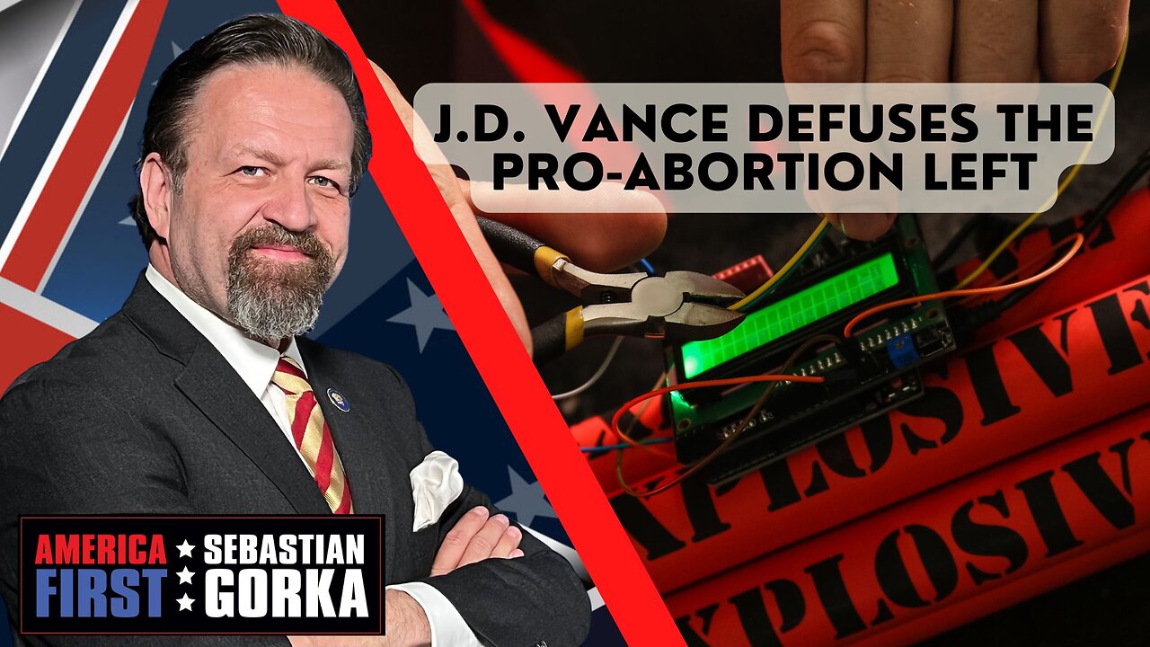 J.D. Vance defuses the pro-abortion Left. Father Frank Pavone with Sebastian Gorka on AMERICA First