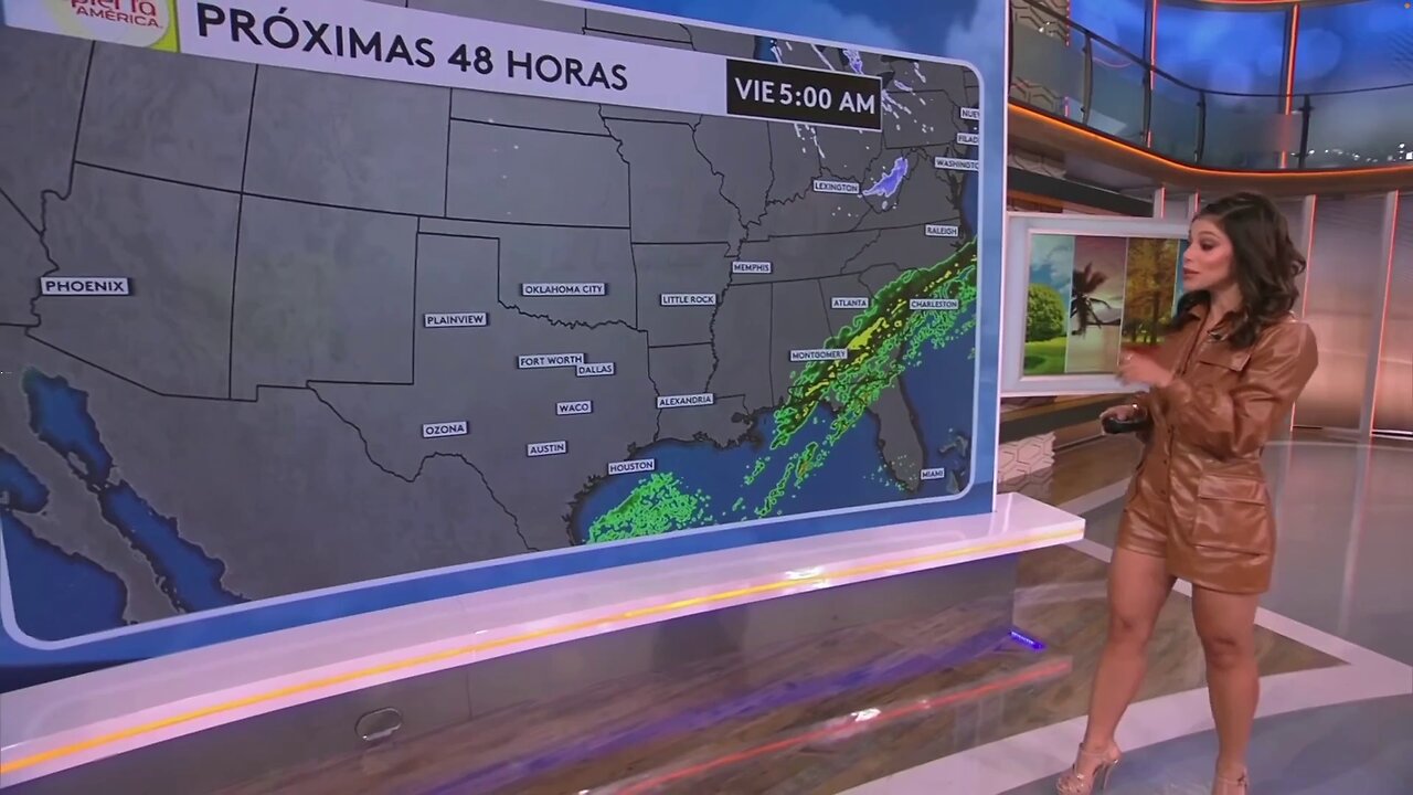 Leather Weather Girl 1x1