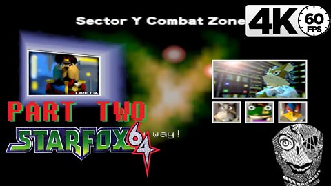 (PART 02) [Sector Y] Star Fox 64 Virtual Console 4k