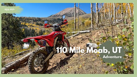 Riding Moab with a Local Honda CRF450RL Conquers 110 Miles of Epic Terrain