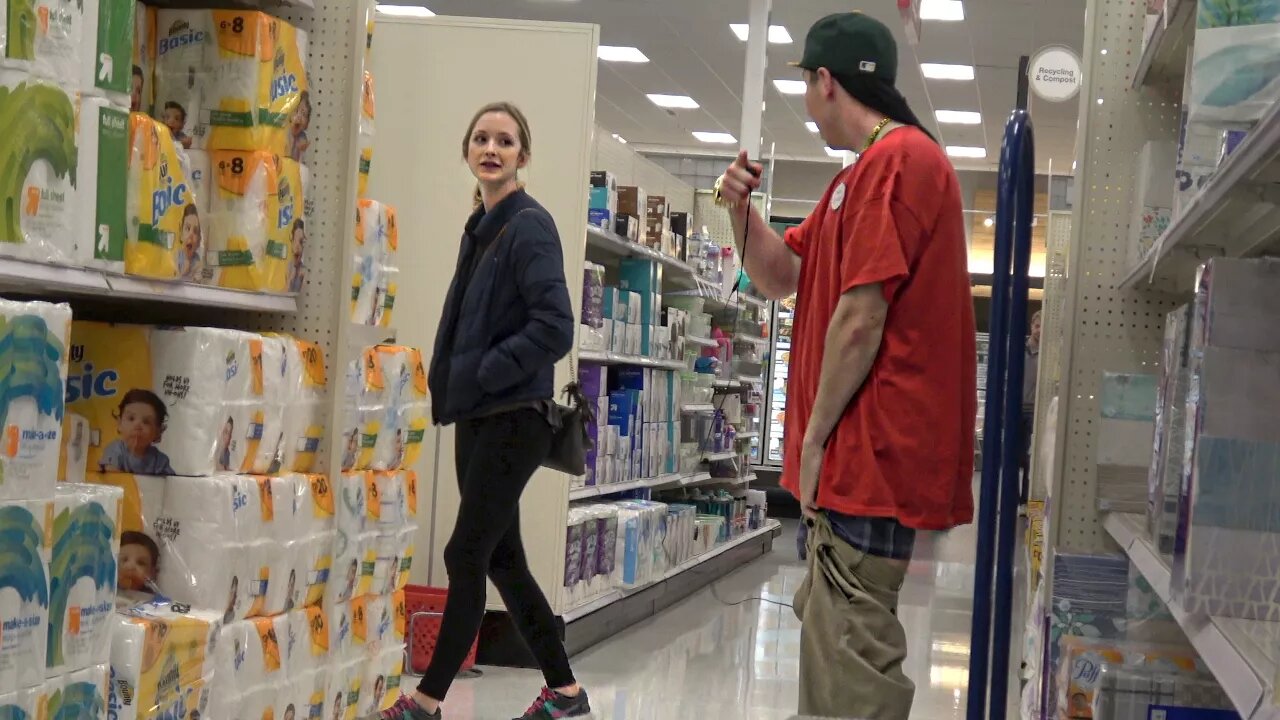 Wanksta Working at Target!