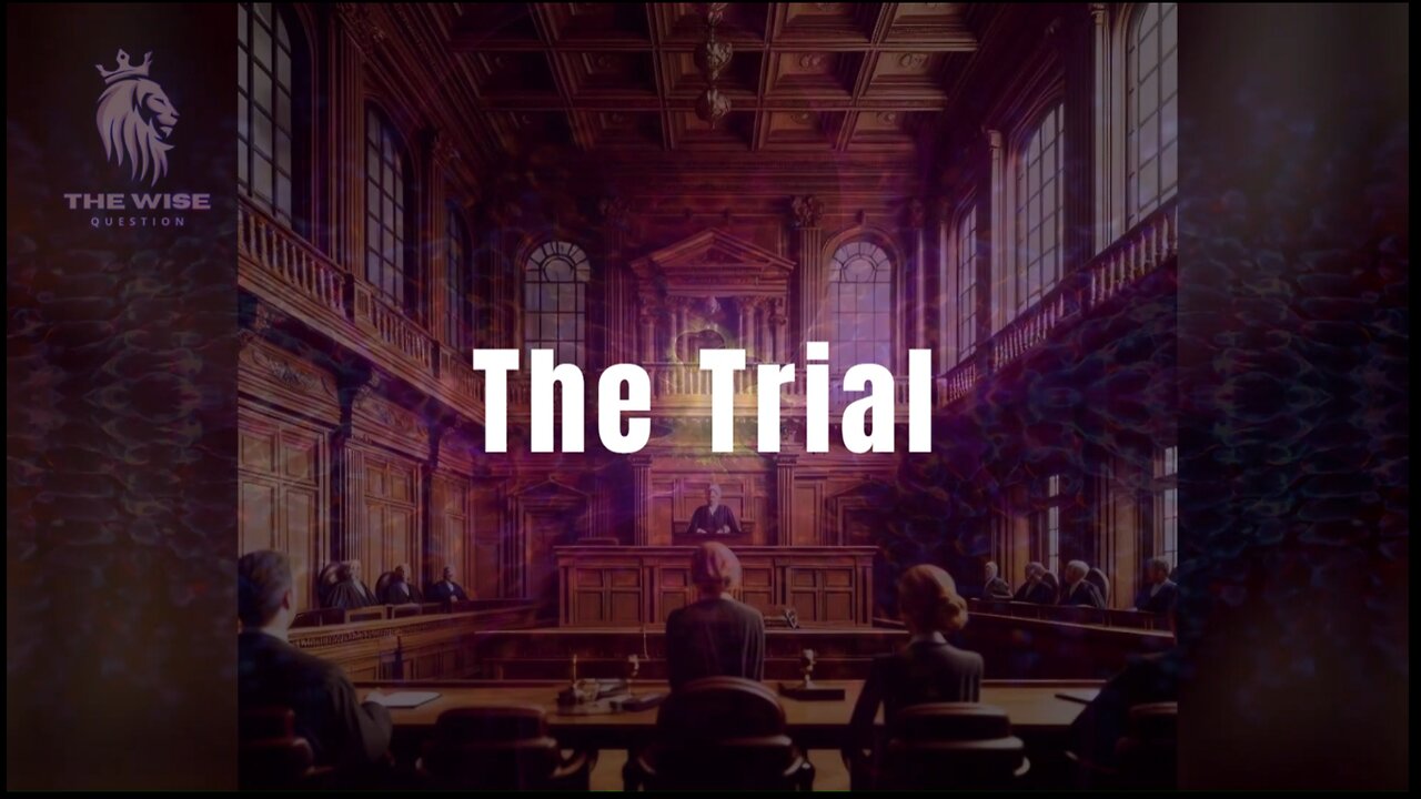 ● Teaser for "The Trial"