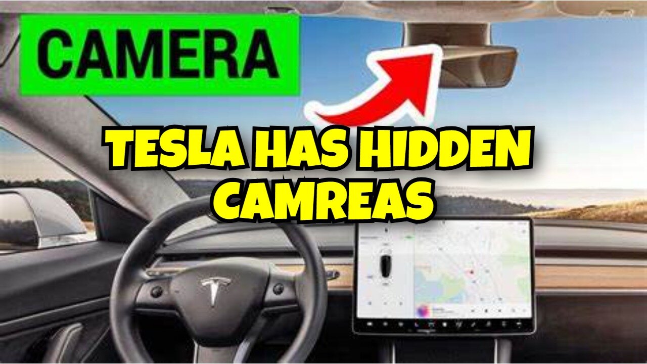 TESLA IS SPYING ON PEOPLE WITH THEIR HIDDEN CAMREAS BUILT INSIDE CAR