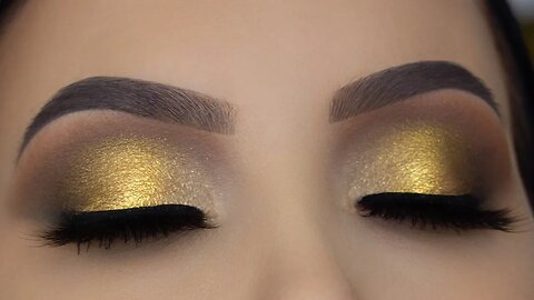 Golden Bridal Eye Makeup Tutorial