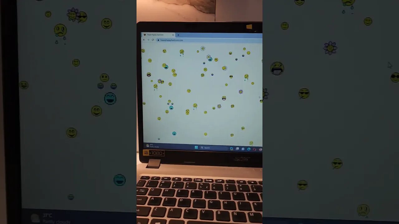 Google fun tricks no.211 (happy happy hardcore) #shorts