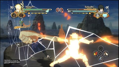 Naruto Uzumaki Nine Tails Chakra Mode | Naruto Shippuden: Ultimate Ninja Storm 3 | Playstation 5