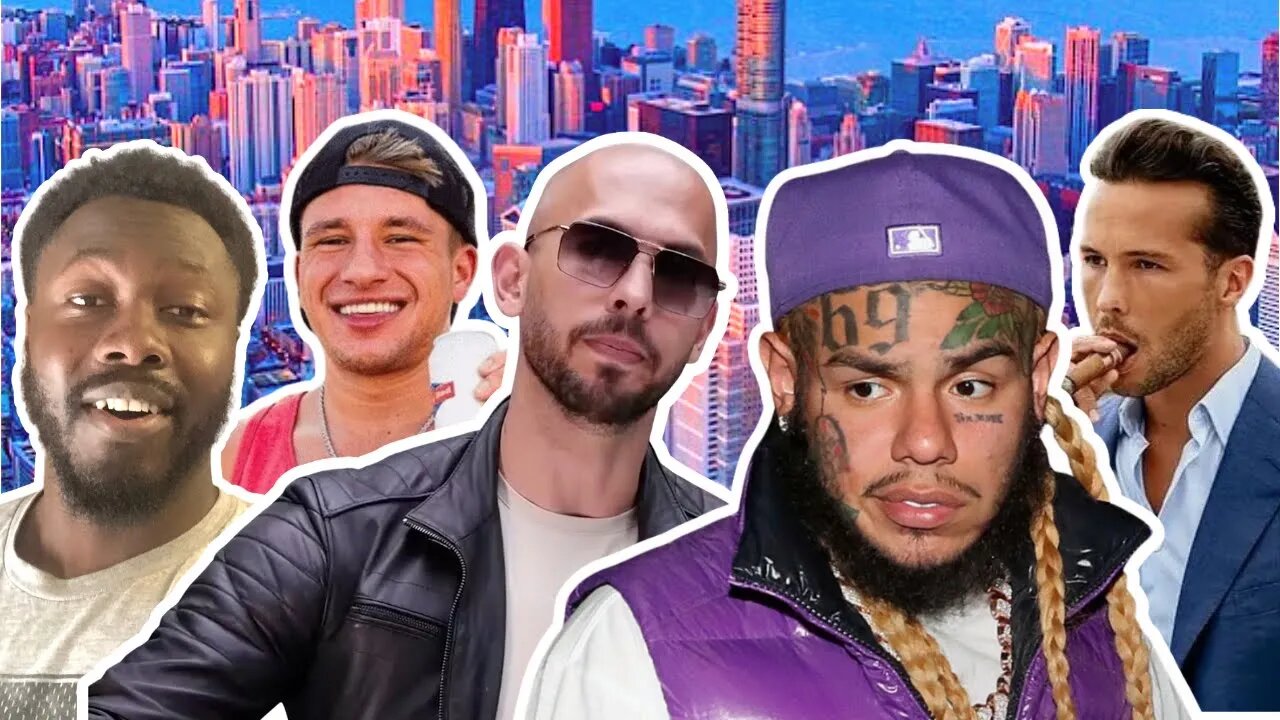 Stevewilldoit, 6ix9ine, Andrew Tate, and Tristan Tate Talk Kanye West And Cancelation