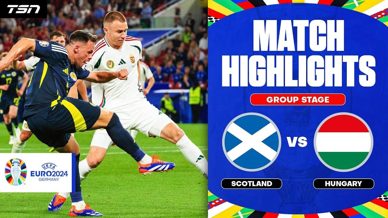 Scotland vs Hungary Euro 2024 Highlights