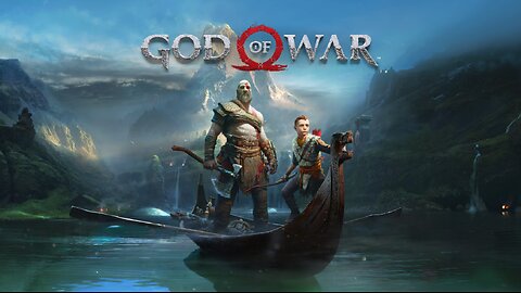 Jogando God Of War (2018).