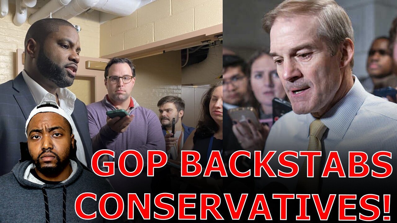 GOP BACKSTABS Jim Jordan FORCING HIM OUT OF Speaker Race As Byron Donalds DECLARES He Will Run!