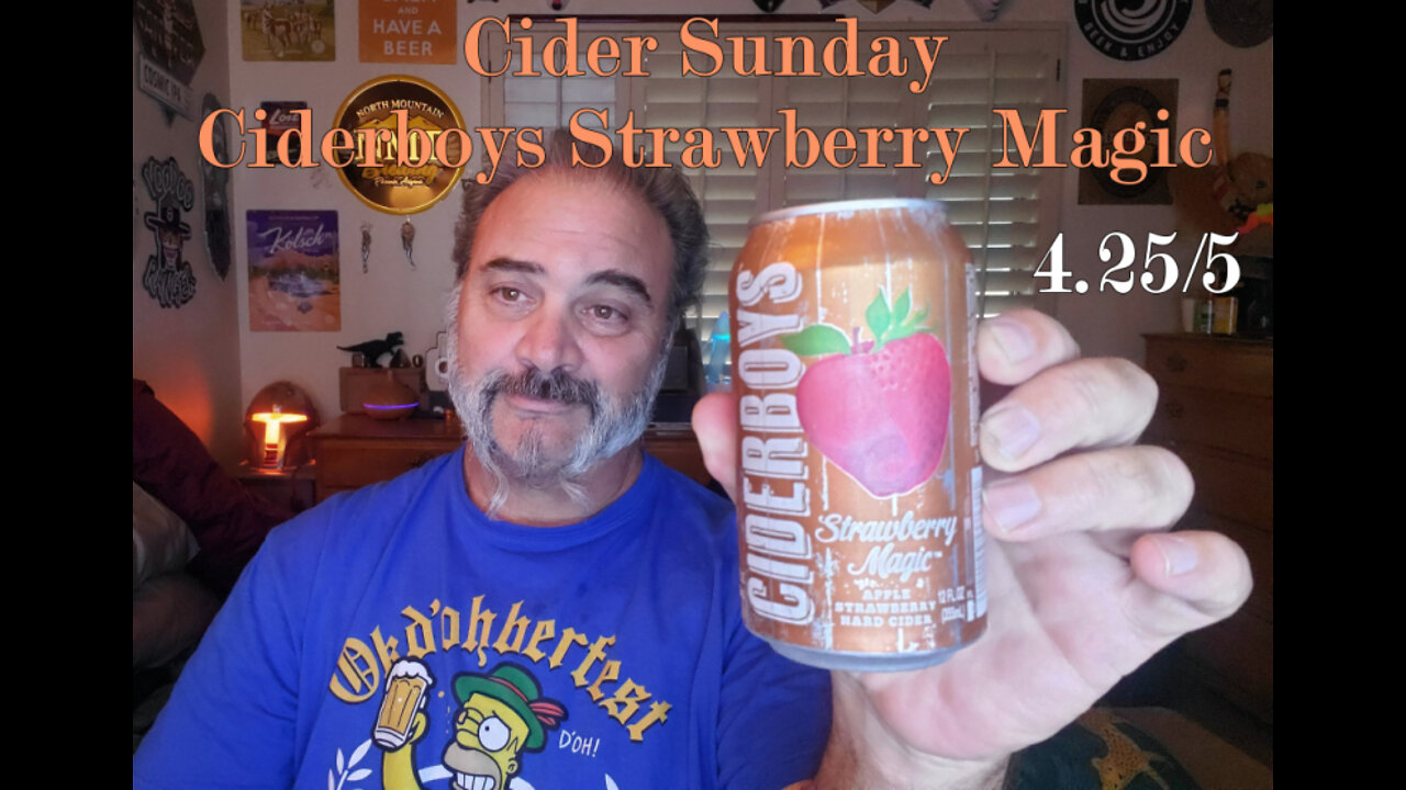 Cider Sunday Ciderboys Strawberry Magic 4.25/5