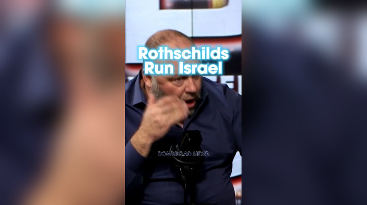 Stew Peters & Alex Jones: The Rothschilds Used The British Empire To Found Israel, Research Balfour Declaration - 12/18/23