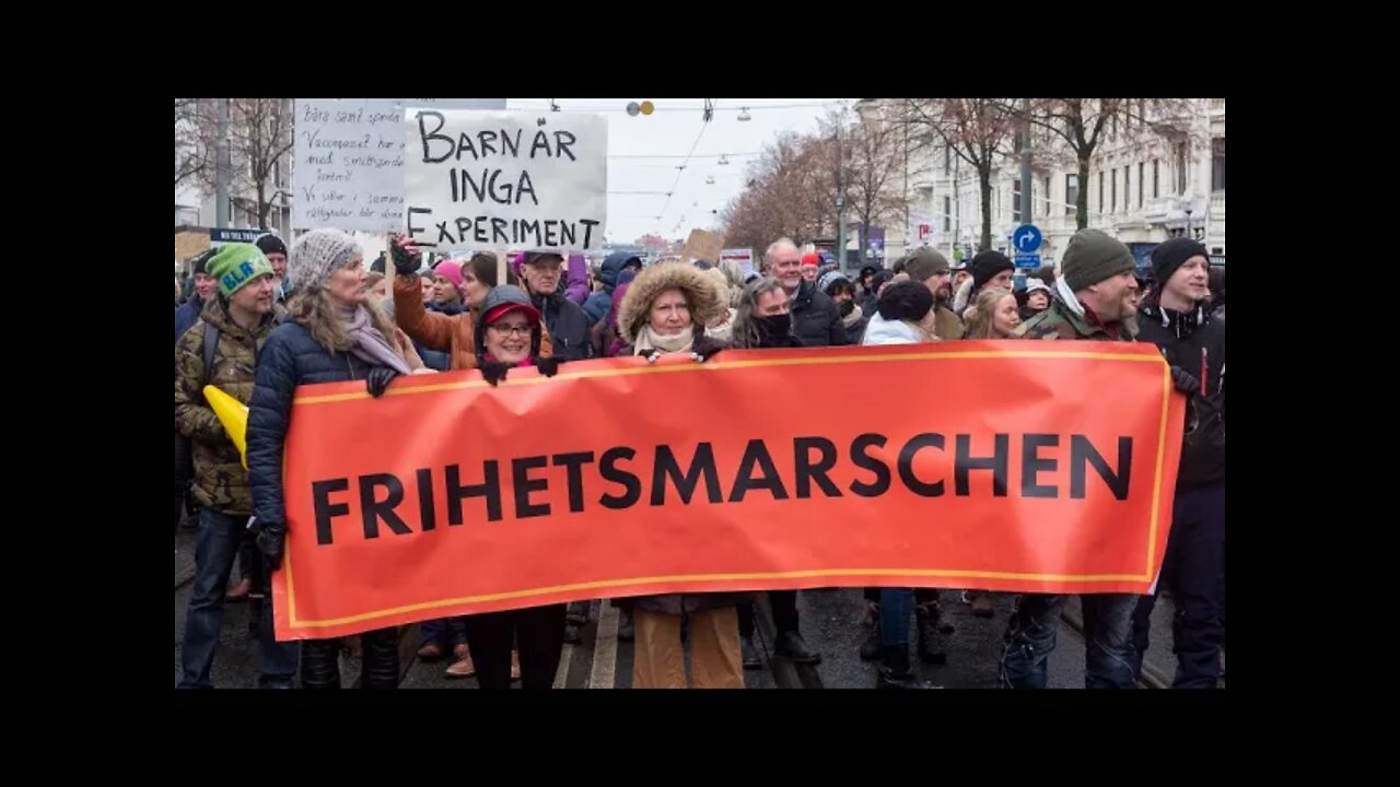 Reportage från Frihetsmarschen i Göteborg