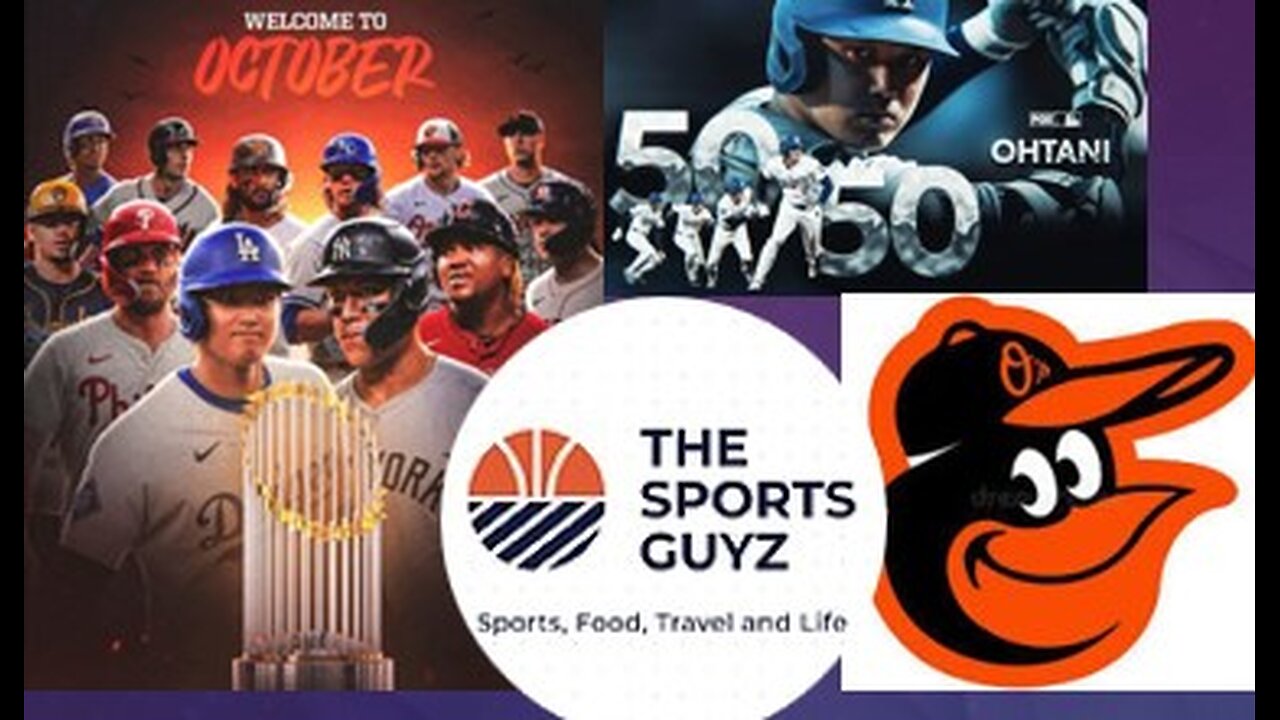 Major League Baseball (MLB) Playoffs 2024 Preview - Sports Guyz - Episode 33