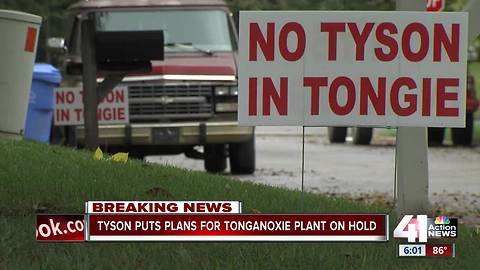 Plans for Tonganoxie chicken plant put on hold