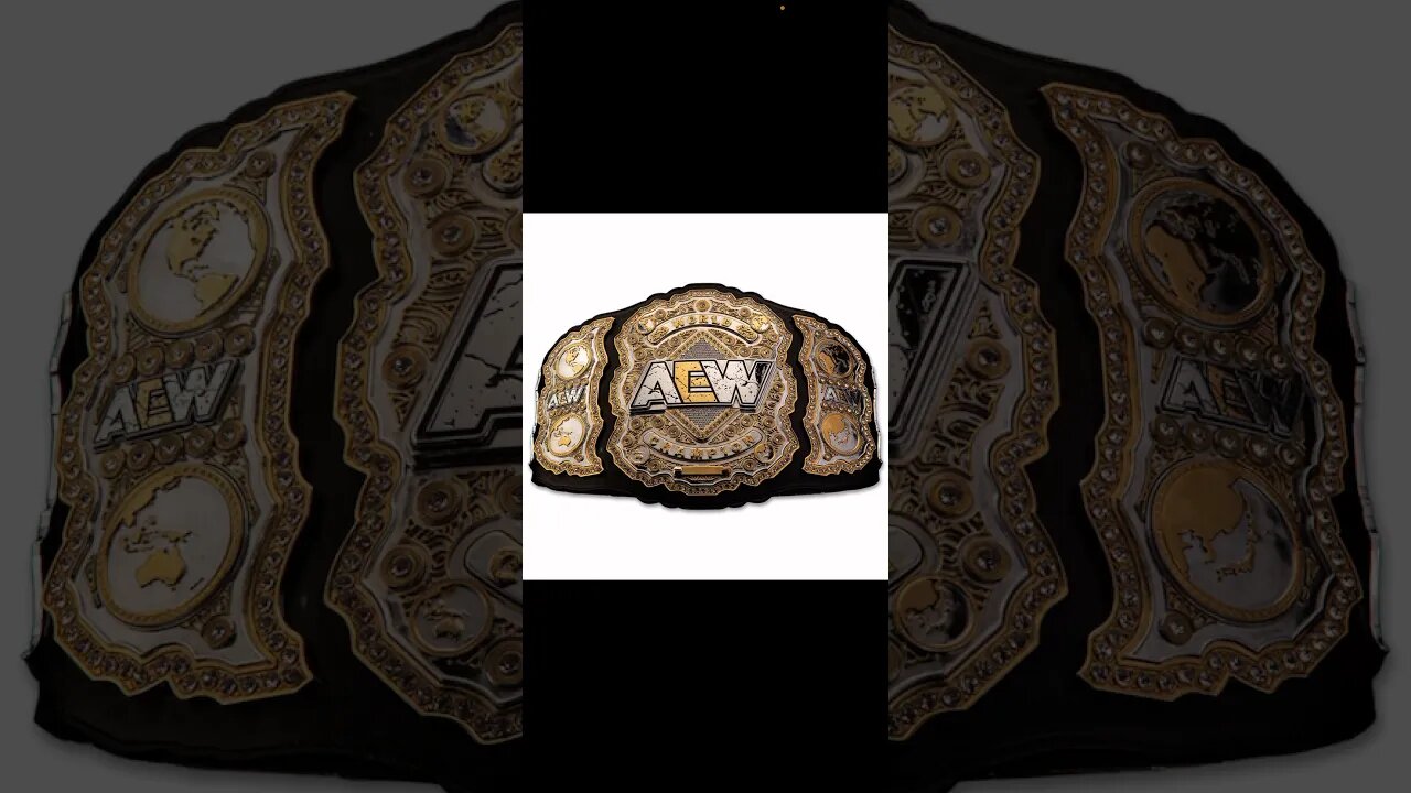 The Original AEW World Title Was Made Wrong?!? #shorts