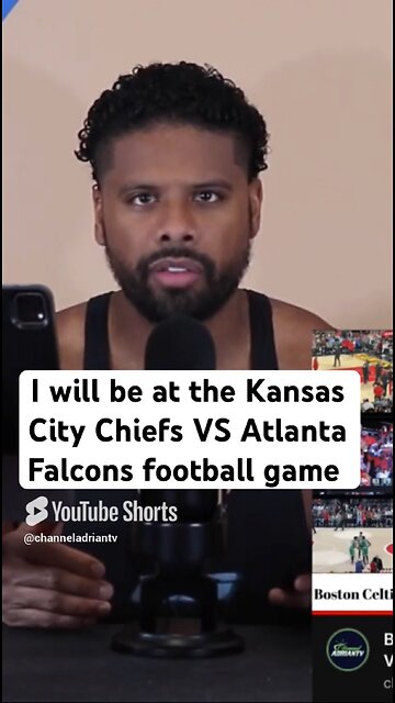 I will be at the Kansas City Chiefs VS Atlanta Falcons football game #shorts #footballshorts #nfl
