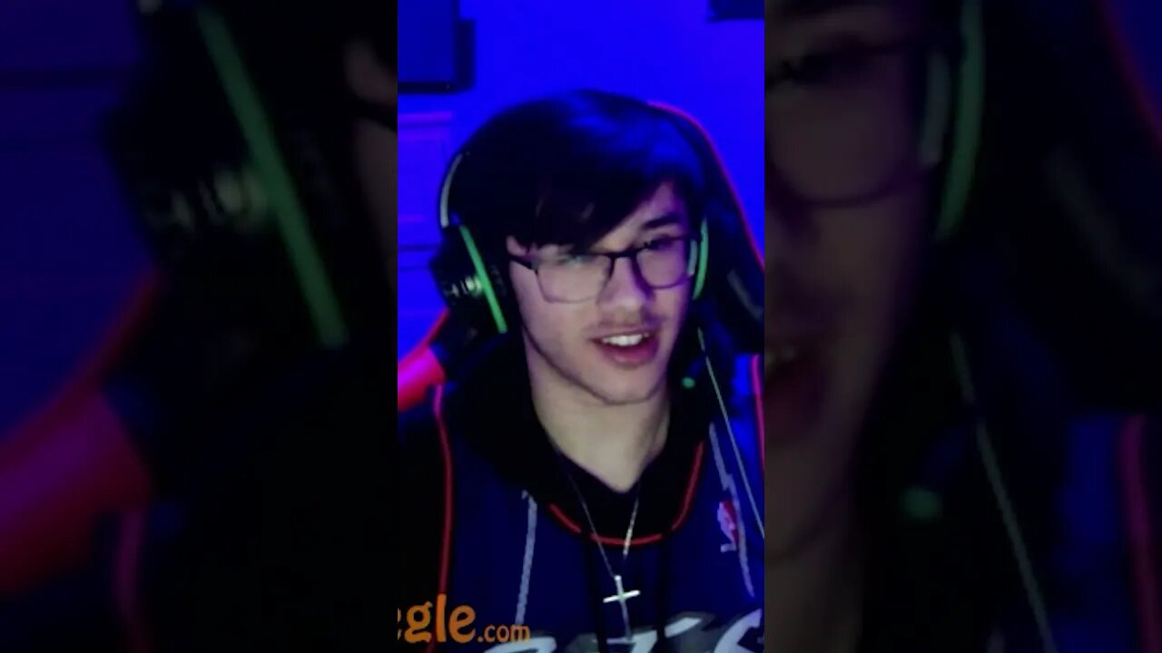 He SWITCHED UP so quick when he saw this...