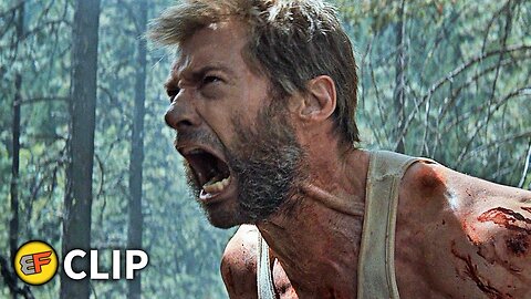 Wolverine's Berserker Rage - Forest Fight Scene | Logan (2024) Movie Clip HD 4K