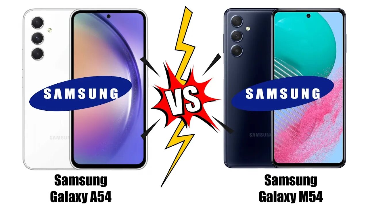 Galaxy A54 vs Galaxy M54