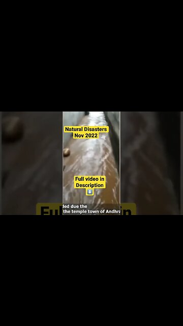 Natural Disasters Happening Now ? It's real