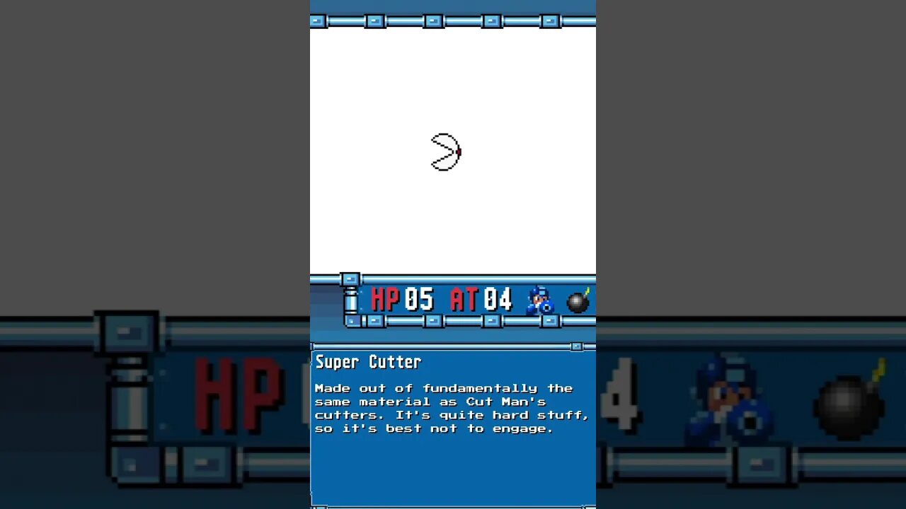 Megaman 1 Museum Lore: Super Cutter