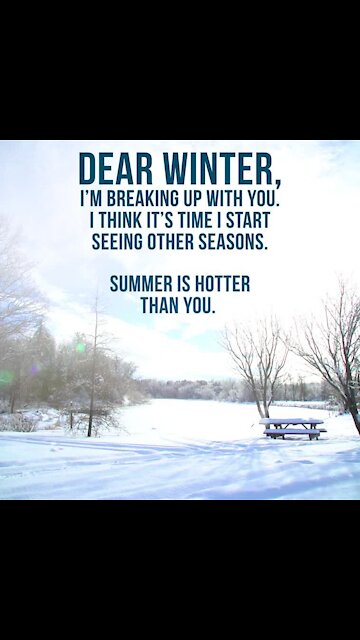 Dear winter [GMG Originals]