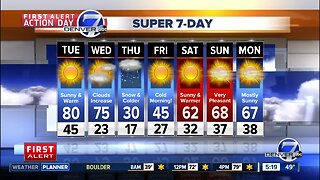 Strong storm heading toward Colorado