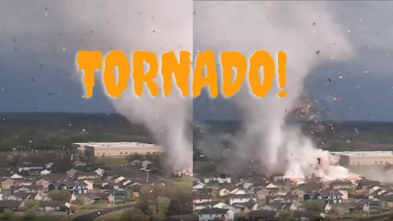 Epic Tornado Winds: Mesmerizing Condensation Streamers!