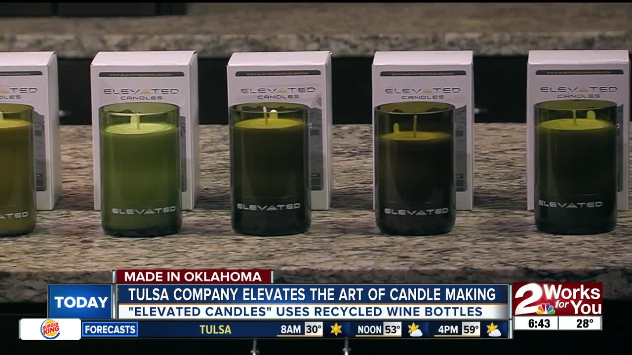 Tulsa company elevates the art of candle making