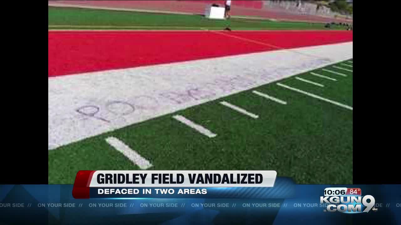 Tucson High Magnet School defaced