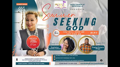 Oasis Church Sunday Morning Worship Encounter
