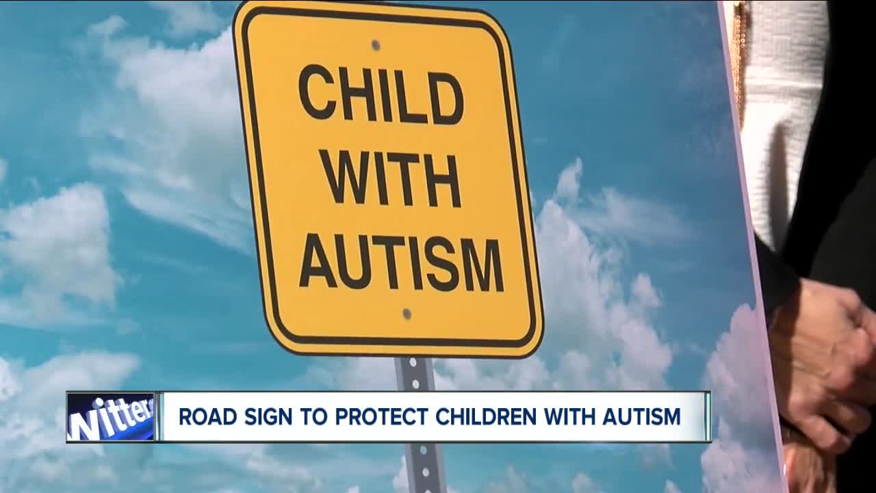 DOT approves road sign to protect children with Autism