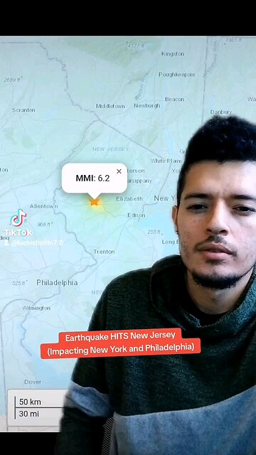 New Jersey Hit By EARTHQUAKE! New York City and Philadelphia Impacted!