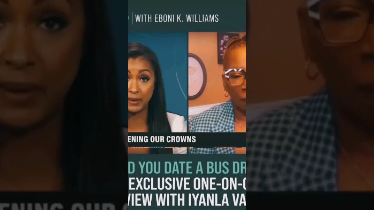 At least she's saying it out loud. His income, not him. Got it.