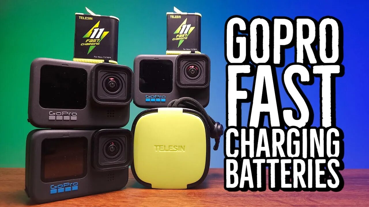 Fast Charge Your GoPro Batteries Telesin GoPro Battery Fast Charging Box