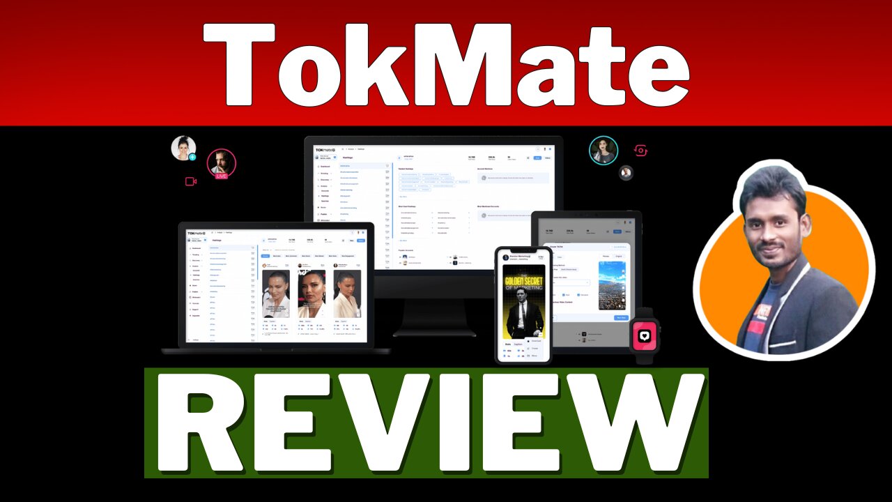 TokMate Review 🚀 TOKMATE is the world's first & only all-in 1 Tik-Tok Software?