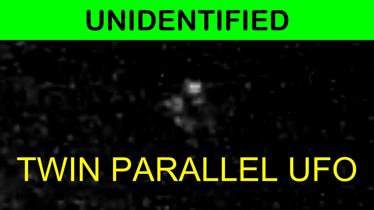 UAP - 26/05/2024 Twin Objects in Parallel - Queensland Australia - UFO UAP Sighting