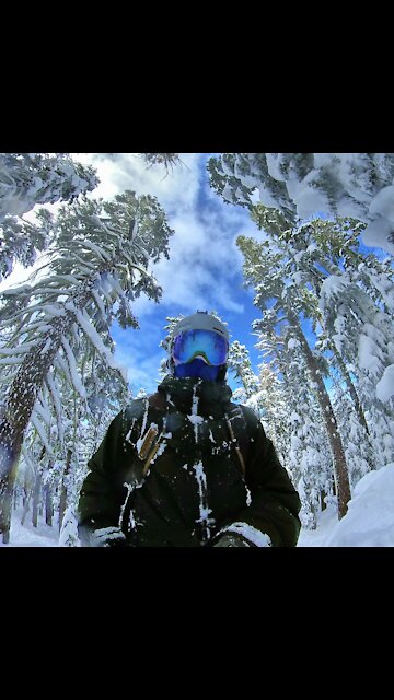 Pow Day at Sierra at Tahoe January 2021