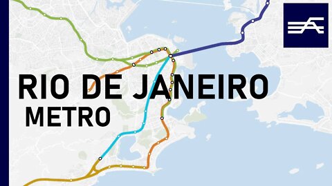 A Evolução do Metrô do Rio de Janeiro (1979-2040) | Metro Liner