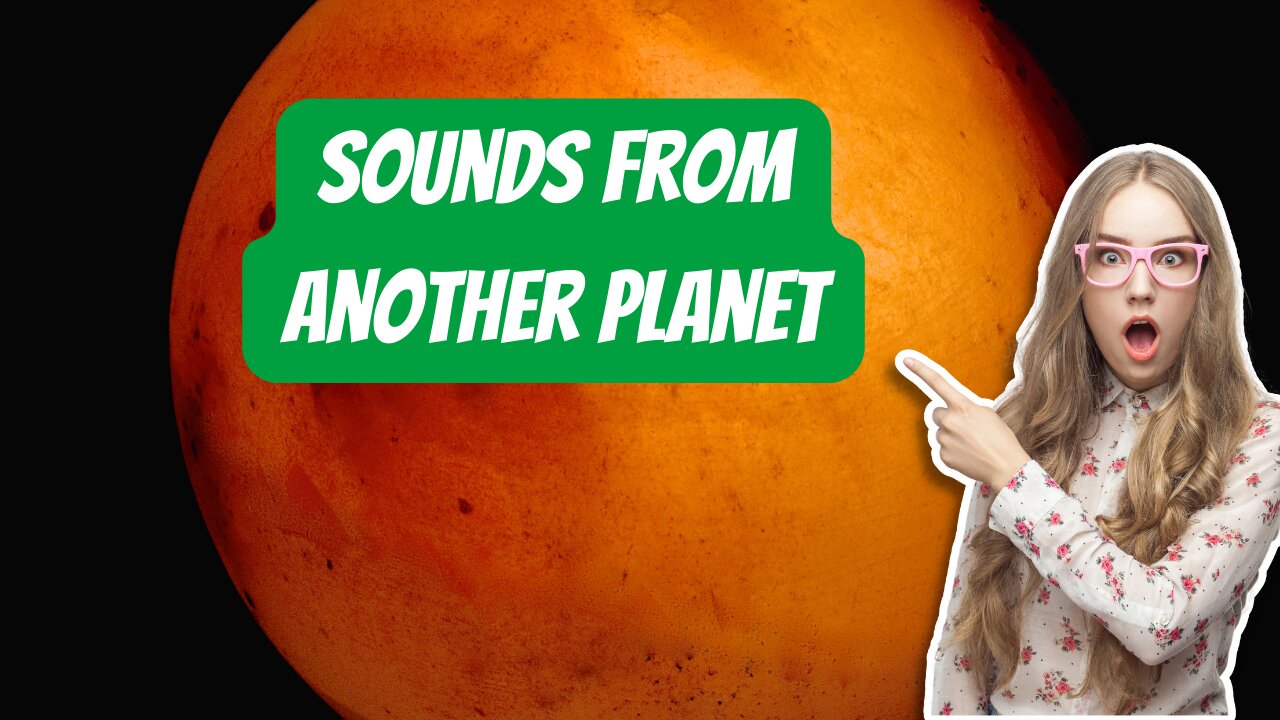 Can you believe it? We've heard the first ever sounds from another planet!