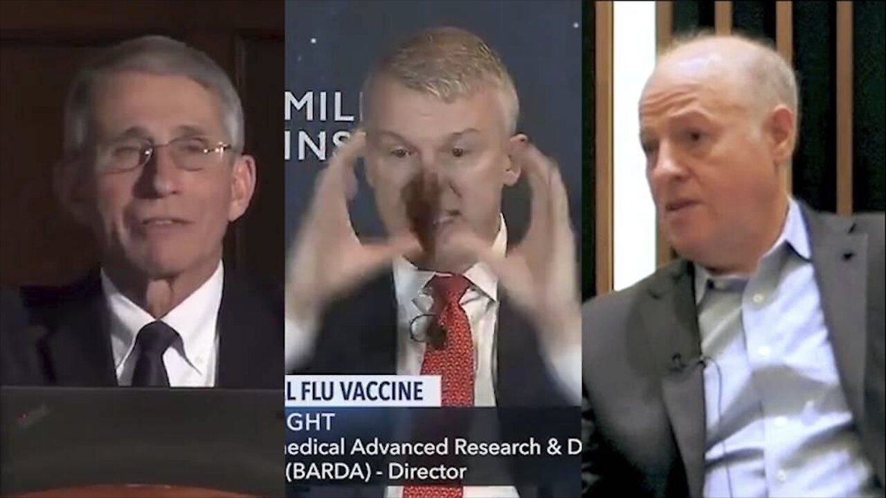 VIDEO: Fauci, Bright, and Dazek Caught Wargaming COVID Virus and mRNA Vaccine Rollout