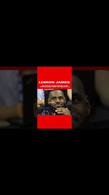 #lebronjames I turned down $10 million dollars from Reebok Upfront money isn’t most important #short