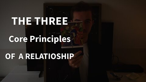 The Three Core Principles of Relationships | Black suits & Blacks Boards 004