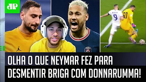 BRIGOU com Donnarumma? NEYMAR DESABAFA, EXPÕE PRINT e NEGA BOATO após Real Madrid x PSG!